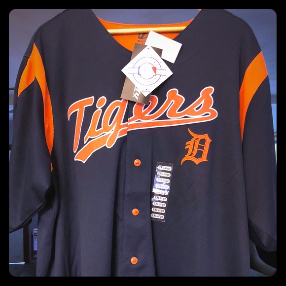 detroit tigers jersey 3xl